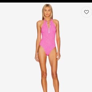Hurley Moderate One Piece in Eyelet Paisley